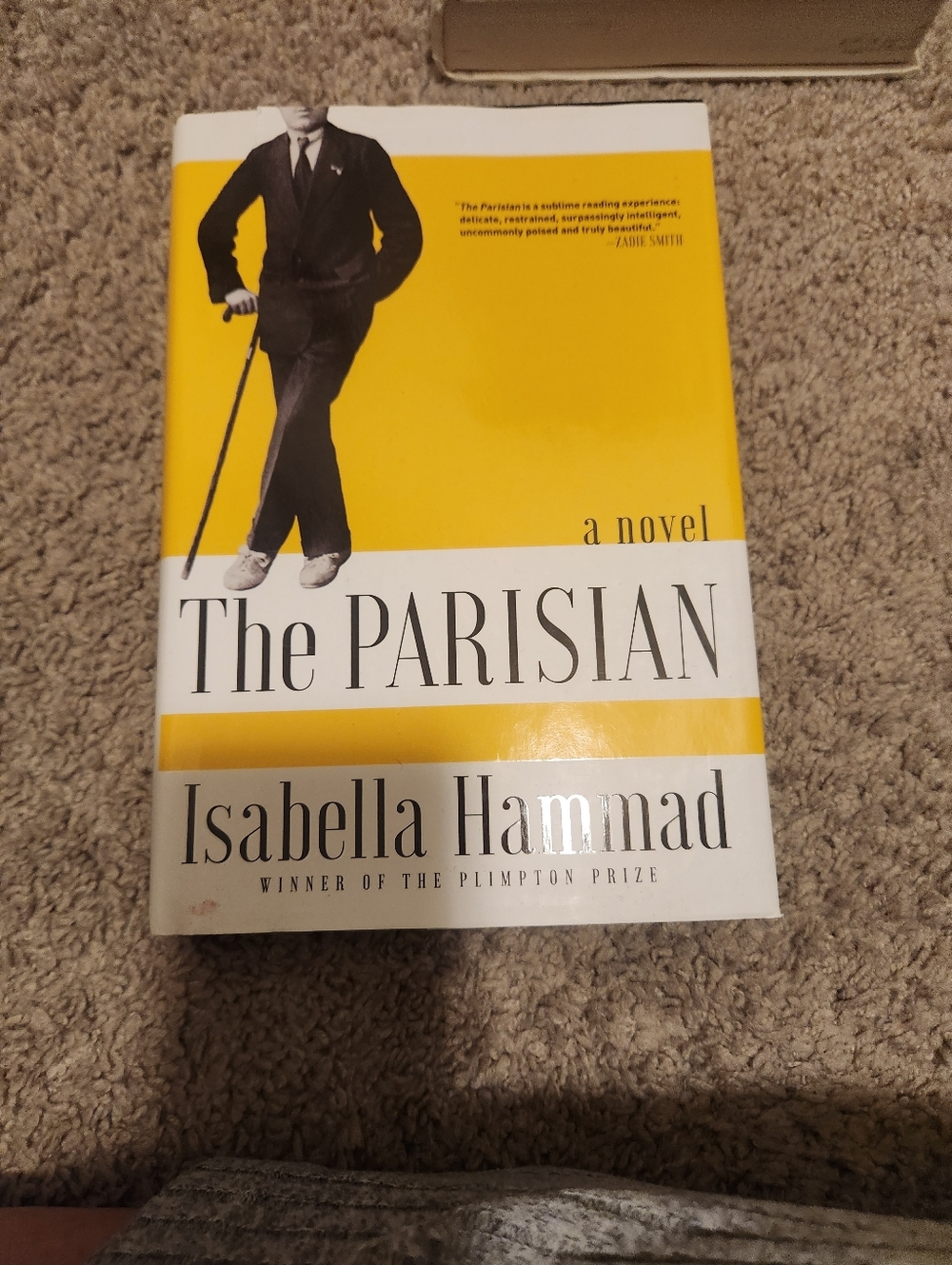 The Parisian by Isabella Hammad - Yellow & White Hardcover